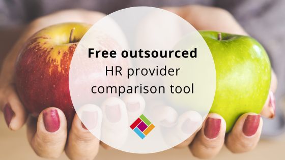 Free outsourced HR provider comparison tool